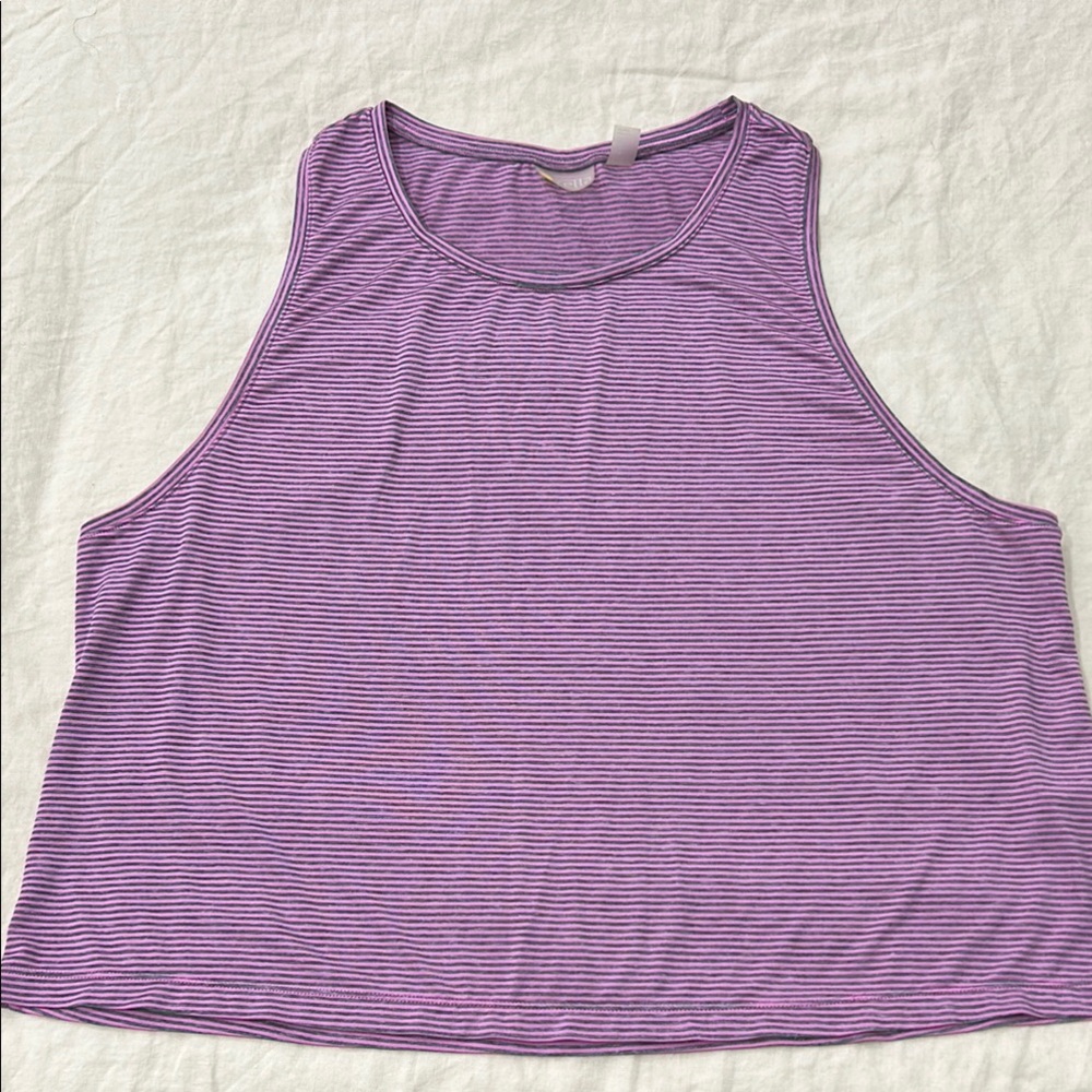 Striped Zella Flowy Tank Top